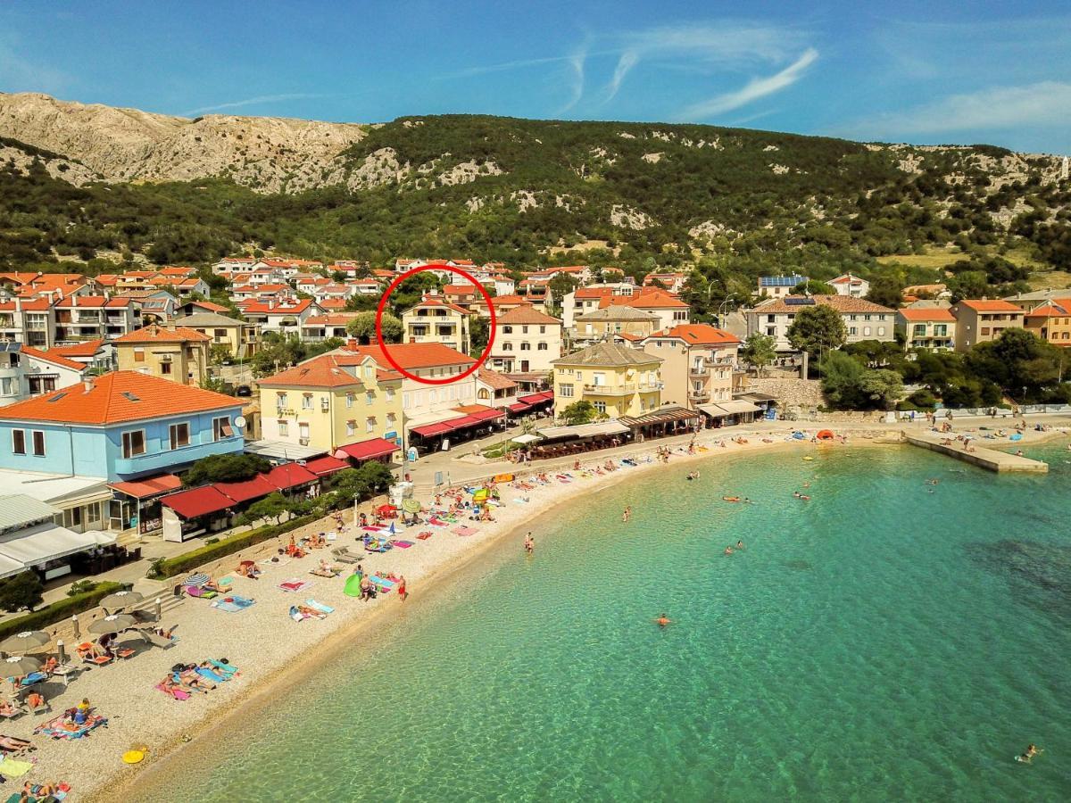 Studio Apartments Cavrak With Terrace Baška Zewnętrze zdjęcie