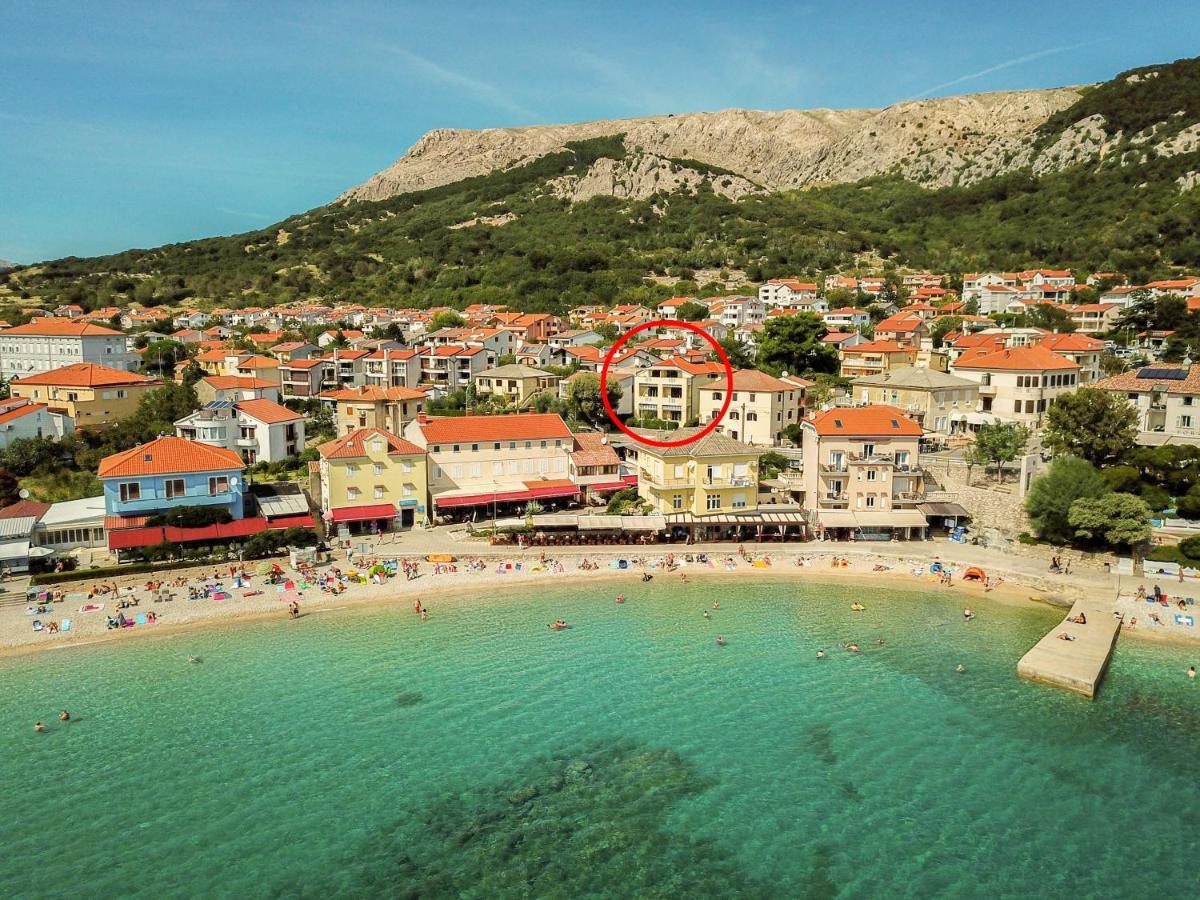 Studio Apartments Cavrak With Terrace Baška Zewnętrze zdjęcie