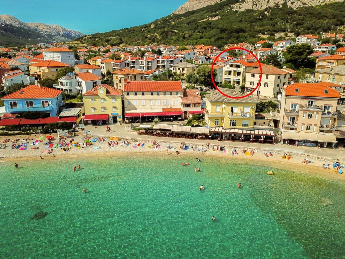 Studio Apartments Cavrak With Terrace Baška Zewnętrze zdjęcie