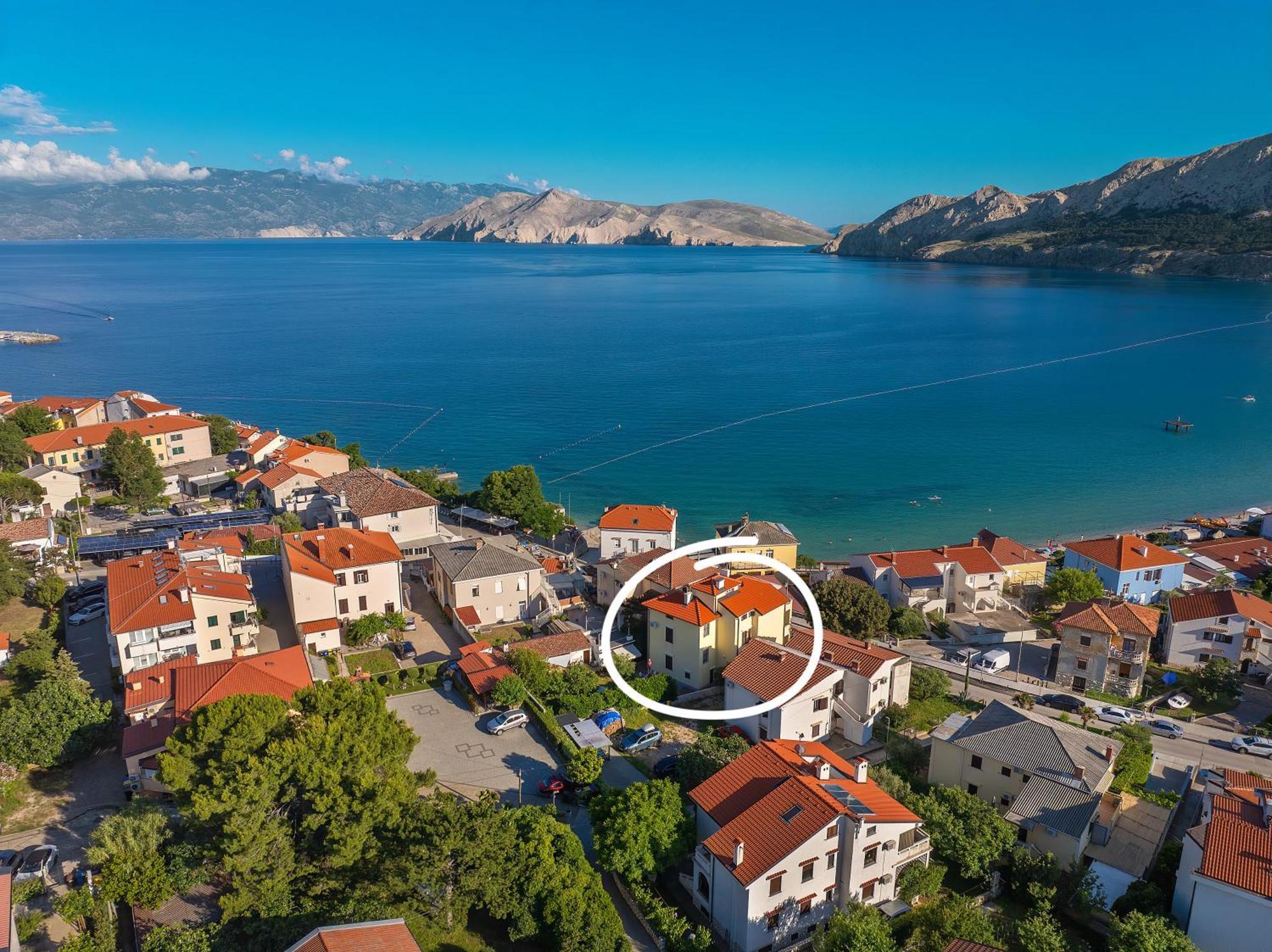 Studio Apartments Cavrak With Terrace Baška Zewnętrze zdjęcie